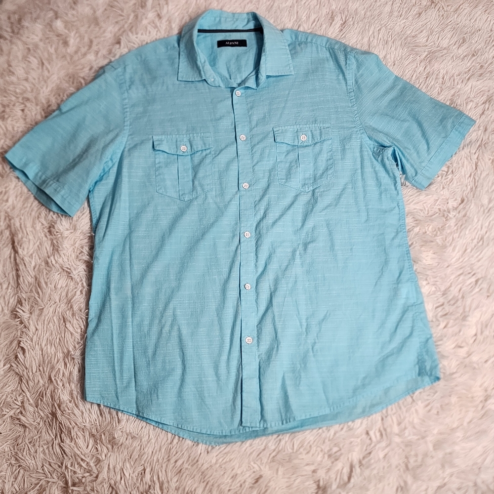 ALFANI MEN'S SHIRT/ LARGE/ PRE-OWNED